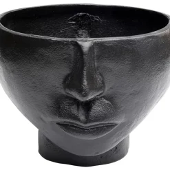 KARE Design Vase Half Face Schwarz 23Cm- Vasen