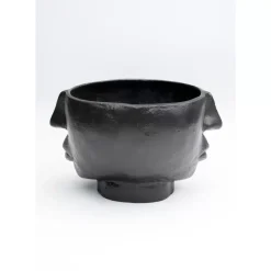KARE Design Vase Half Face Schwarz 23Cm- Vasen