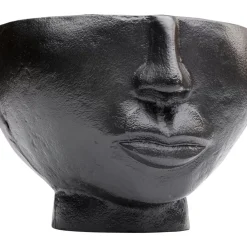 KARE Design Vase Half Face Schwarz 23Cm- Vasen
