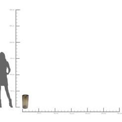 KARE Design Vase Jute Grun 40Cm- Vasen