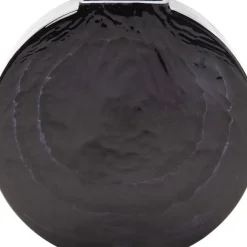 KARE Design Vase Las Vegas Disc Schwarz- Vasen