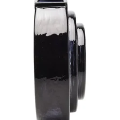 KARE Design Vase Las Vegas Disc Schwarz- Vasen