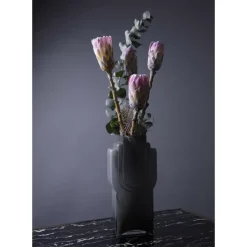 KARE Design Vase Las Vegas Grau- Vasen