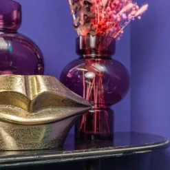 KARE Design Vase Lips Gold- Vasen