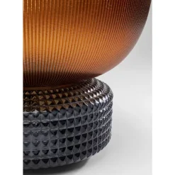 KARE Design Vase Marvelous Duo Amber Grau 22Cm- Vasen