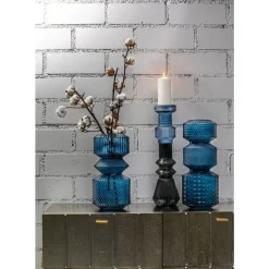KARE Design Vase Marvelous Duo Blau 36Cm- Vasen
