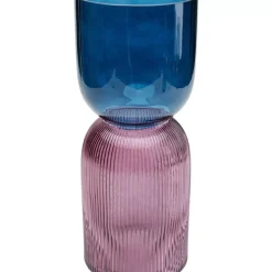 KARE Design Vase Marvelous Duo Blau Lila 40Cm- Vasen