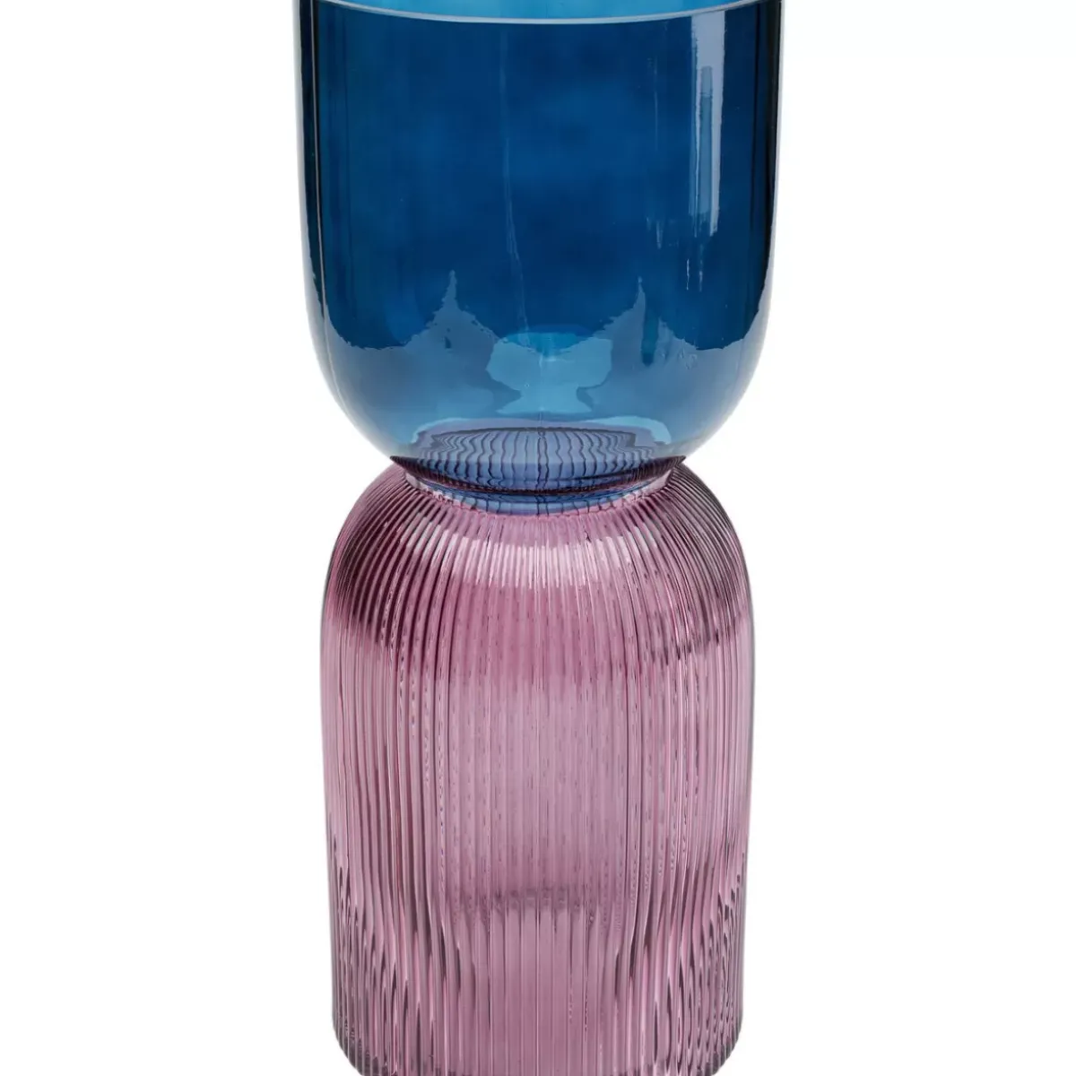 KARE Design Vase Marvelous Duo Blau Lila 40Cm- Vasen