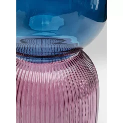 KARE Design Vase Marvelous Duo Blau Lila 40Cm- Vasen