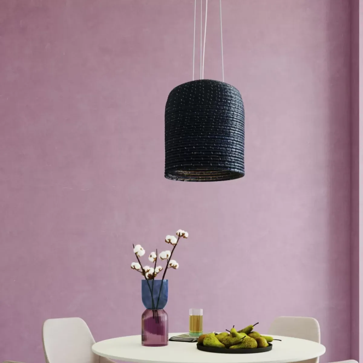 KARE Design Vase Marvelous Duo Blau Lila 40Cm- Vasen