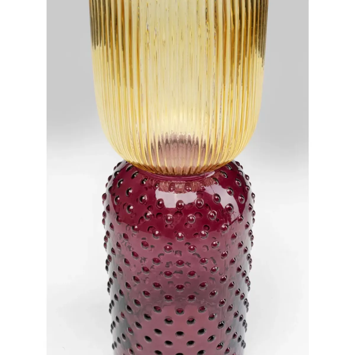 KARE Design Vase Marvelous Duo Gelb Lila 38Cm- Vasen