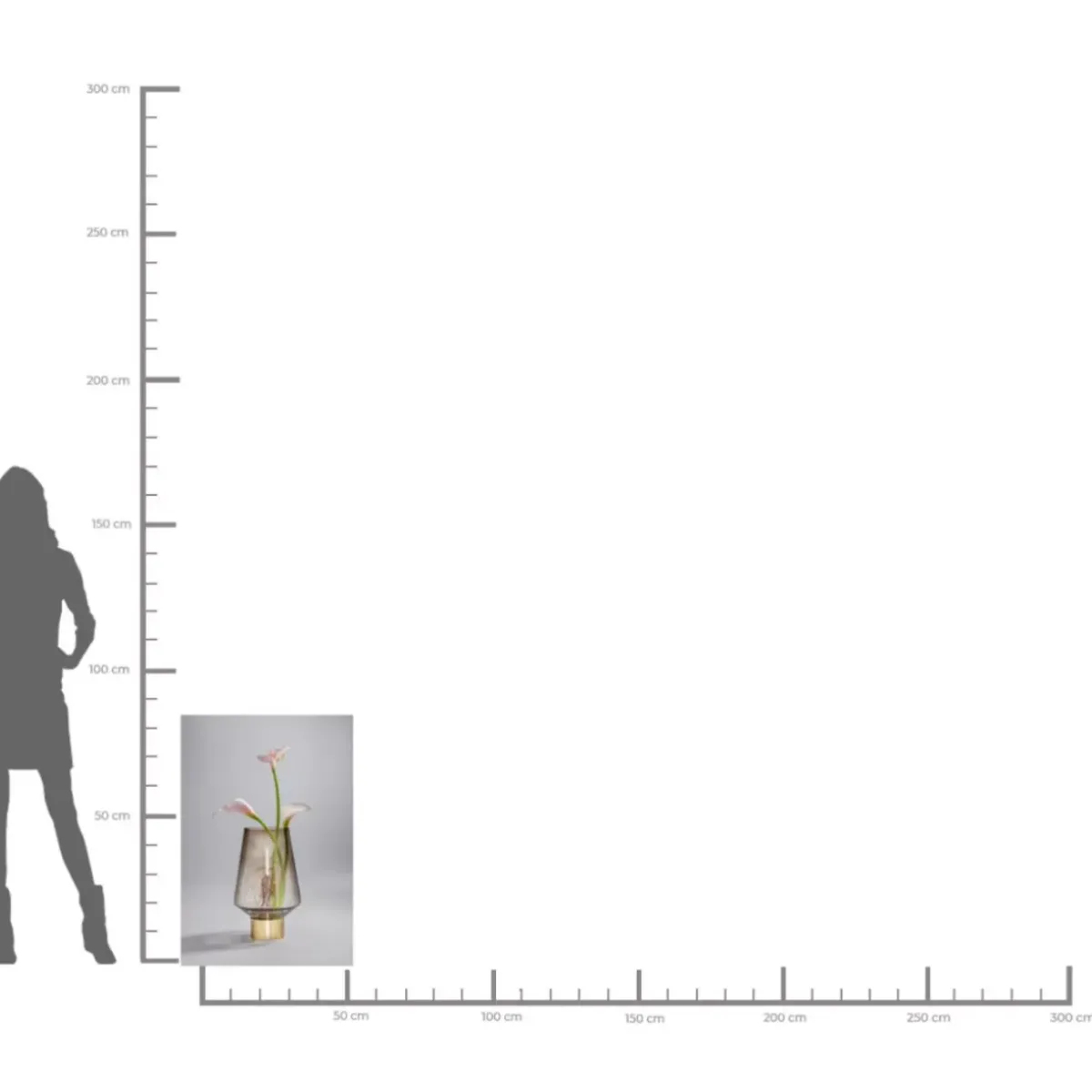 KARE Design Vase Noble Braun 40Cm- Vasen