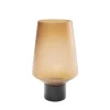 KARE Design Vase Noble Ring Amber Matt 26Cm- Vasen