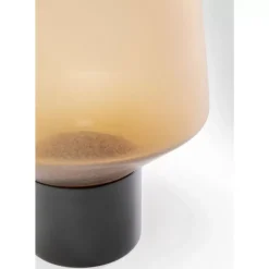 KARE Design Vase Noble Ring Amber Matt 26Cm- Vasen