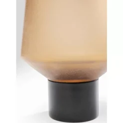 KARE Design Vase Noble Ring Amber Matt 26Cm- Vasen