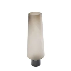 KARE Design Vase Noble Ring Braun Matt 40Cm- Vasen