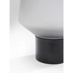 KARE Design Vase Noble Ring Grau Matt 26Cm- Vasen