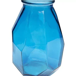 KARE Design Vase Origami Blau 35Cm- Vasen