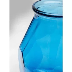 KARE Design Vase Origami Blau 35Cm- Vasen
