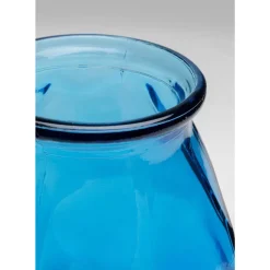 KARE Design Vase Origami Blau 35Cm- Vasen