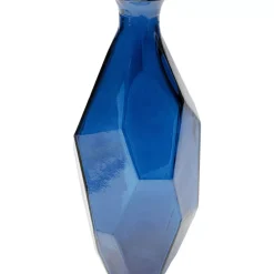 KARE Design Vase Origami Blau 31Cm- Vasen