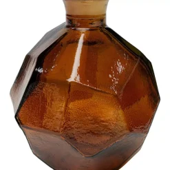 KARE Design Vase Origami Braun 18Cm- Vasen