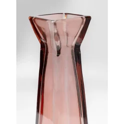 KARE Design Vase Piramide Rosa 55Cm- Vasen