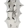 KARE Design Vase Pointy Silber 30Cm- Vasen