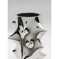 KARE Design Vase Pointy Silber 30Cm- Vasen