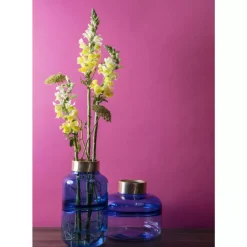 KARE Design Vase Positano Belly Blau 21Cm- Vasen