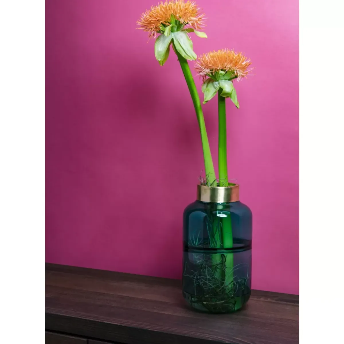 KARE Design Vase Positano Belly Grun 28Cm- Vasen