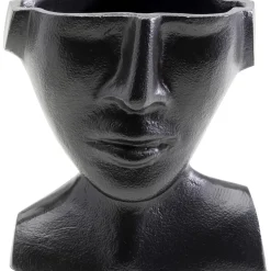 KARE Design Vase Rostro Schwarz 17Cm- Vasen