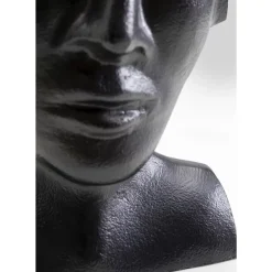 KARE Design Vase Rostro Schwarz 17Cm- Vasen