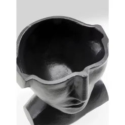 KARE Design Vase Rostro Schwarz 17Cm- Vasen