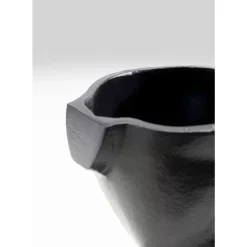 KARE Design Vase Rostro Schwarz 17Cm- Vasen