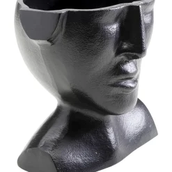 KARE Design Vase Rostro Schwarz 17Cm- Vasen