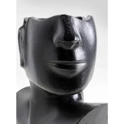 KARE Design Vase Rostro Side Schwarz 27Cm- Vasen