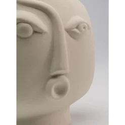 KARE Design Vase Spherical Face Left 16Cm- Vasen