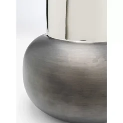 KARE Design Vase Vesuv Schwarz 42Cm- Vasen