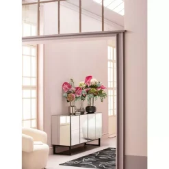 KARE Design Vase Vesuv Schwarz 42Cm- Vasen