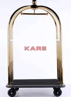 KARE Design Vip Gepackwagen Vegas Gold- Kleinmöbel & Sonstiges