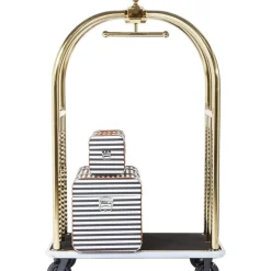 KARE Design Vip Gepackwagen Vegas Gold- Kleinmöbel & Sonstiges