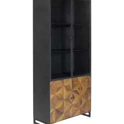 KARE Design Vitrine Illusion Gold 90X180Cm- Regale