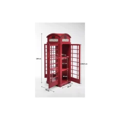 KARE Design Vitrine London Telephone- Regale