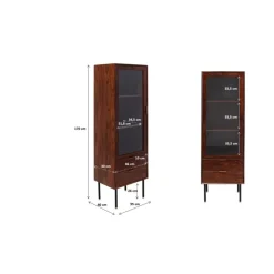 KARE Design Vitrine Ravello 170X55- Regale