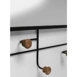 KARE Design Wandgarderobe Gina Mirror 54X100Cm- Kleinmöbel & Sonstiges