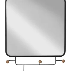 KARE Design Wandgarderobe Gina Mirror 50X65Cm- Kleinmöbel & Sonstiges