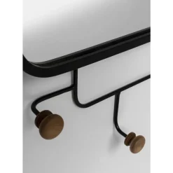 KARE Design Wandgarderobe Gina Mirror 50X65Cm- Kleinmöbel & Sonstiges