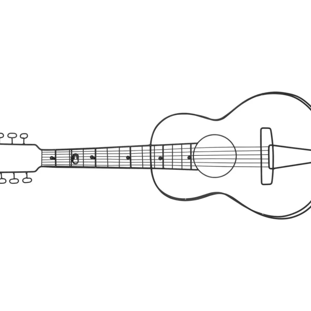 KARE Design Wandgarderobe Guitar 81Cm- Kleinmöbel & Sonstiges