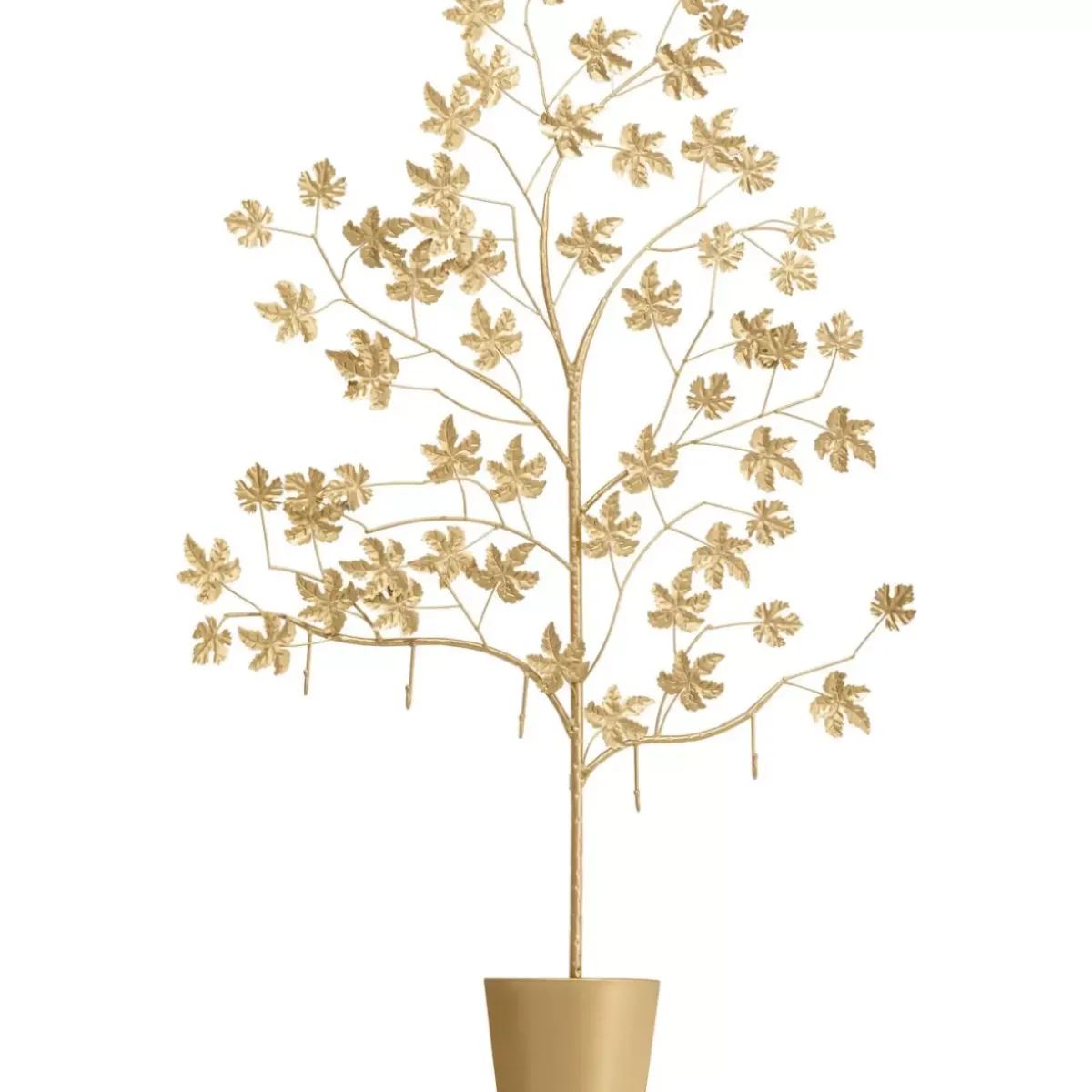 KARE Design Wandgarderobe Leafline Gold 93Cm- Kleinmöbel & Sonstiges